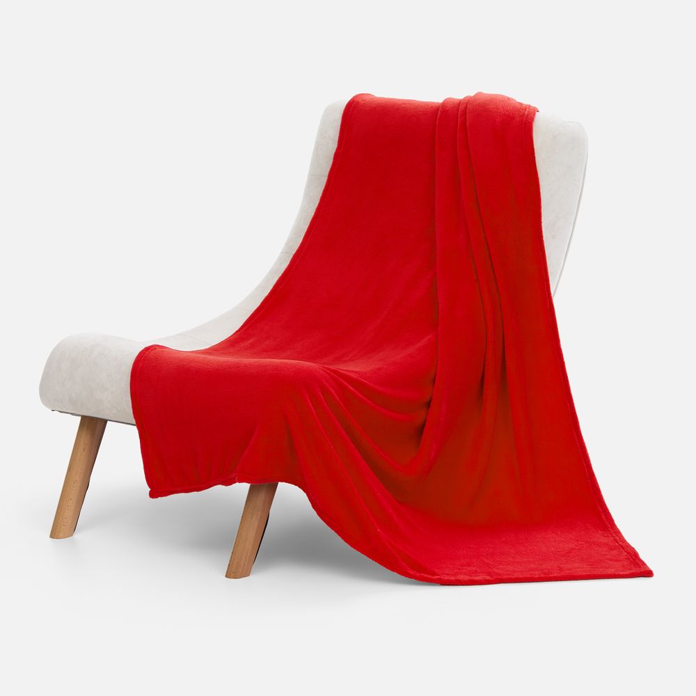 Плед Plush, красный / Миниатюра WWW (1000)