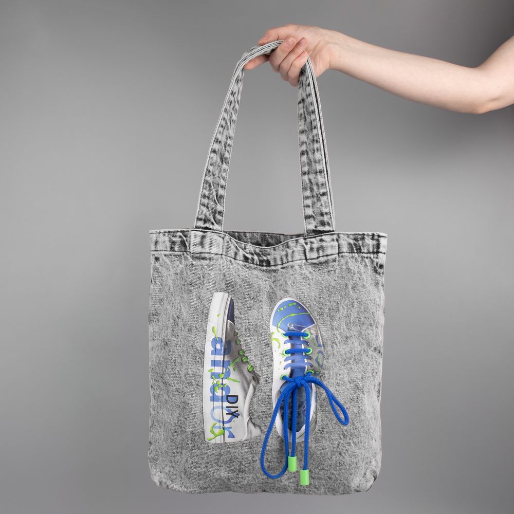 Круглый шнур Lasso L, синий, 110 см / Миниатюра WWW (1000)