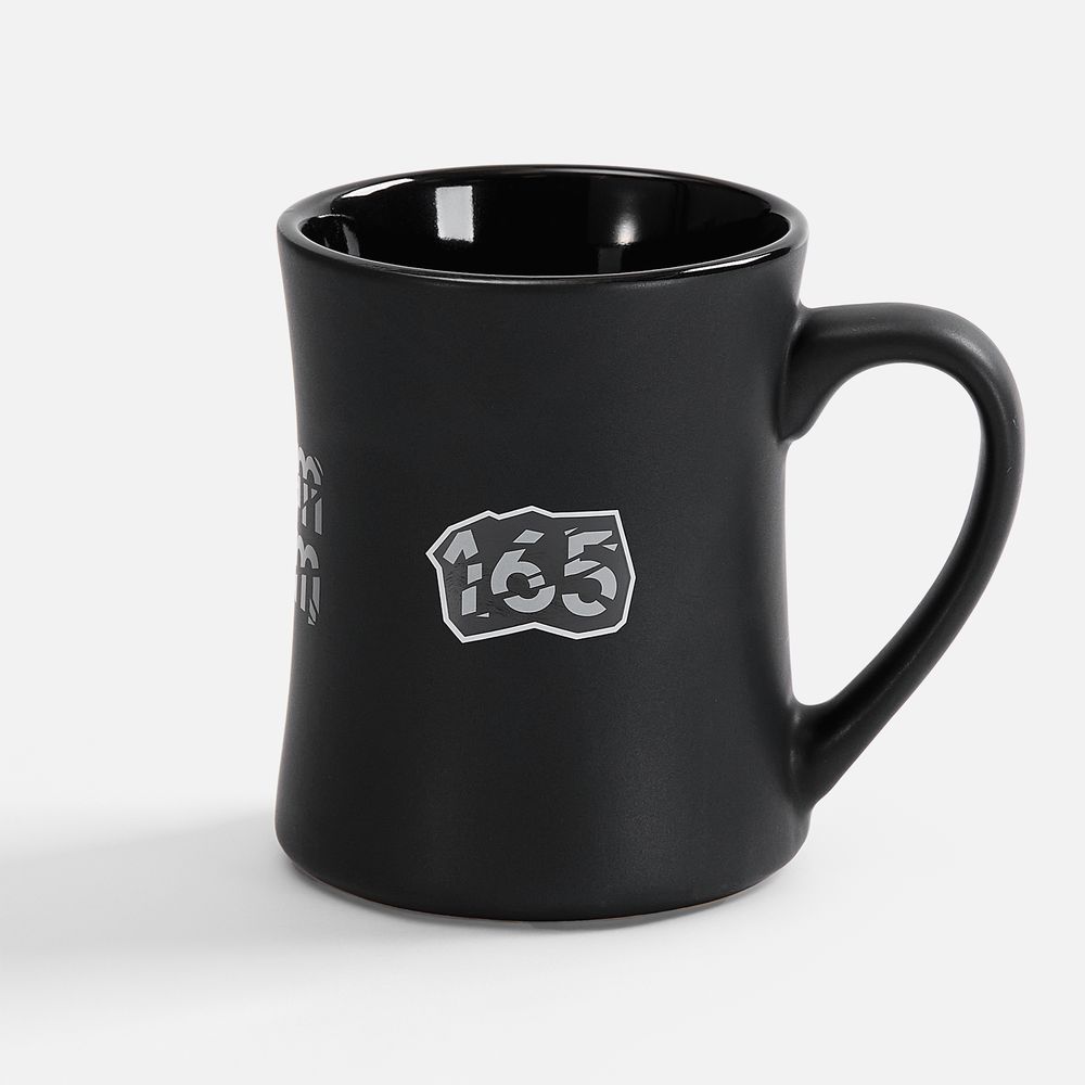 Кружка Gratia, черная / Миниатюра нанесения (1000)