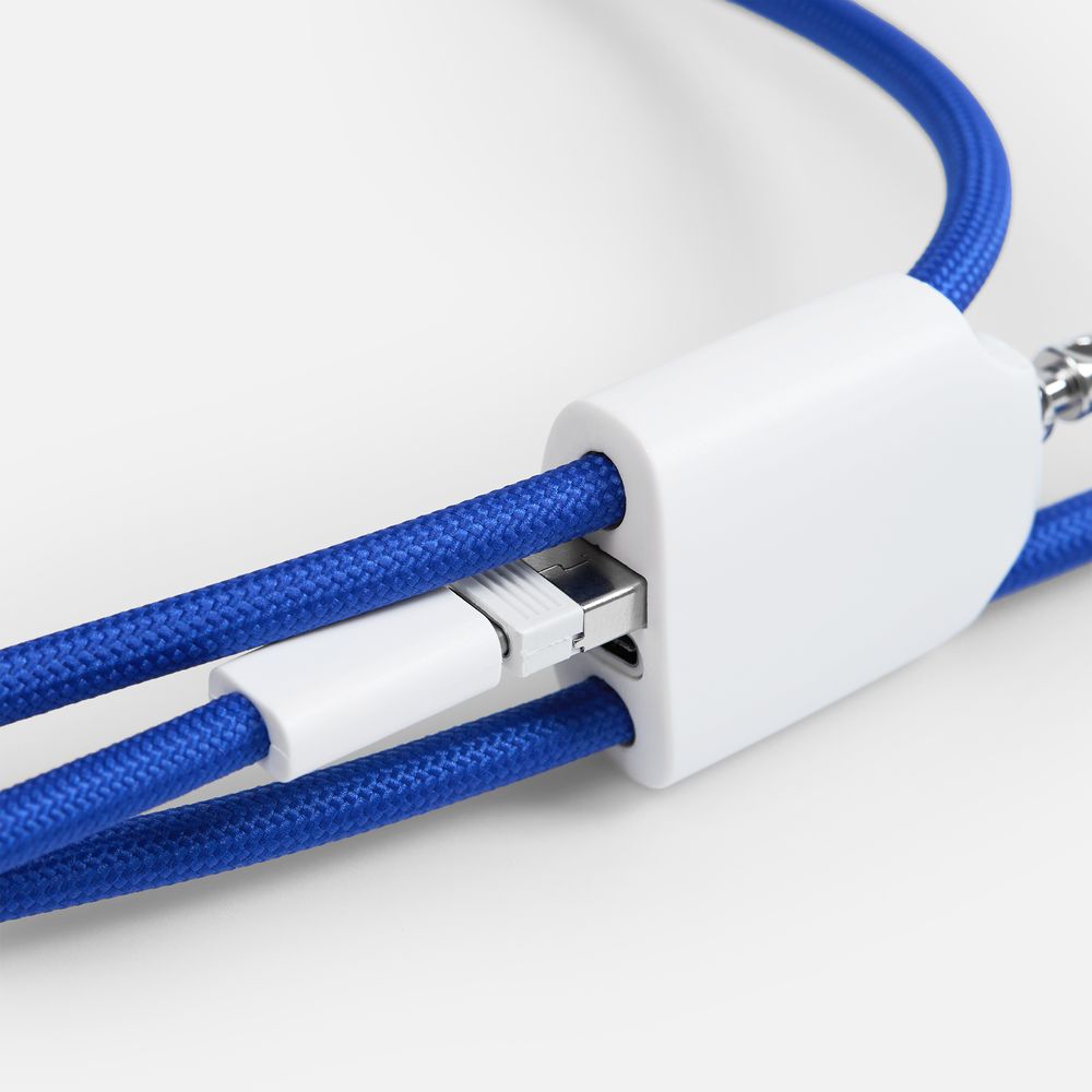 Кабель-ланьярд energyFlex Pro, синий / Миниатюра WWW (1000)