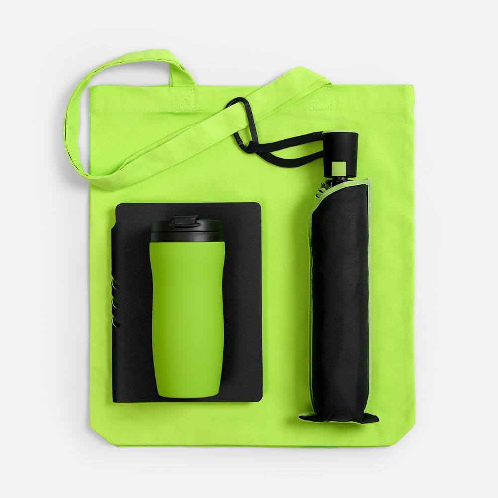 Набор Flexpen Black Walk, черный с зеленым / Миниатюра WWW (1000)