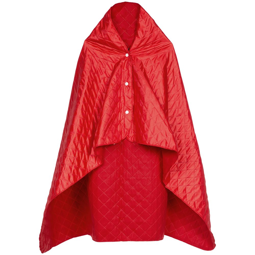 Плед-пончо для пикника SnapCoat, красный / Миниатюра WWW (1000)