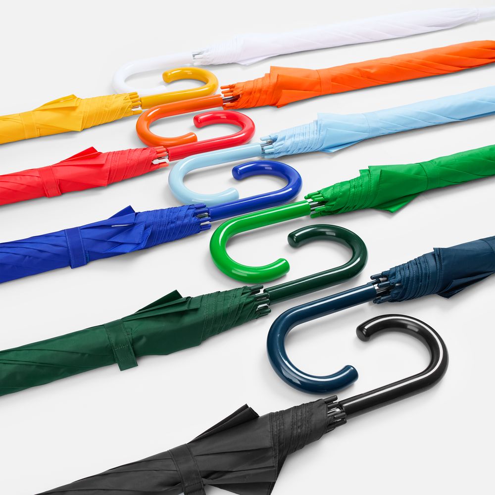 Зонт-трость Promo, зеленый / Миниатюра WWW (1000)