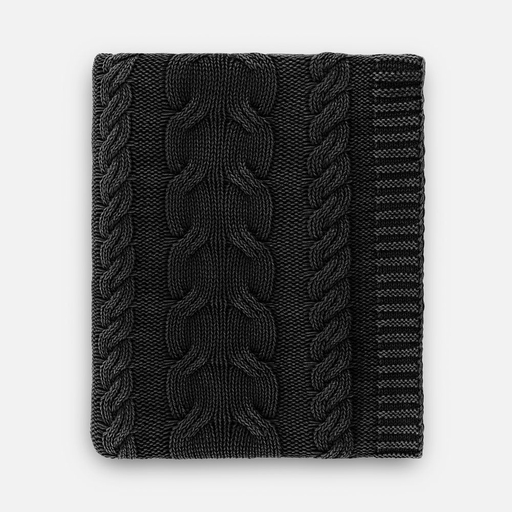 Плед Hygge, темно-серый / Миниатюра WWW (1000)