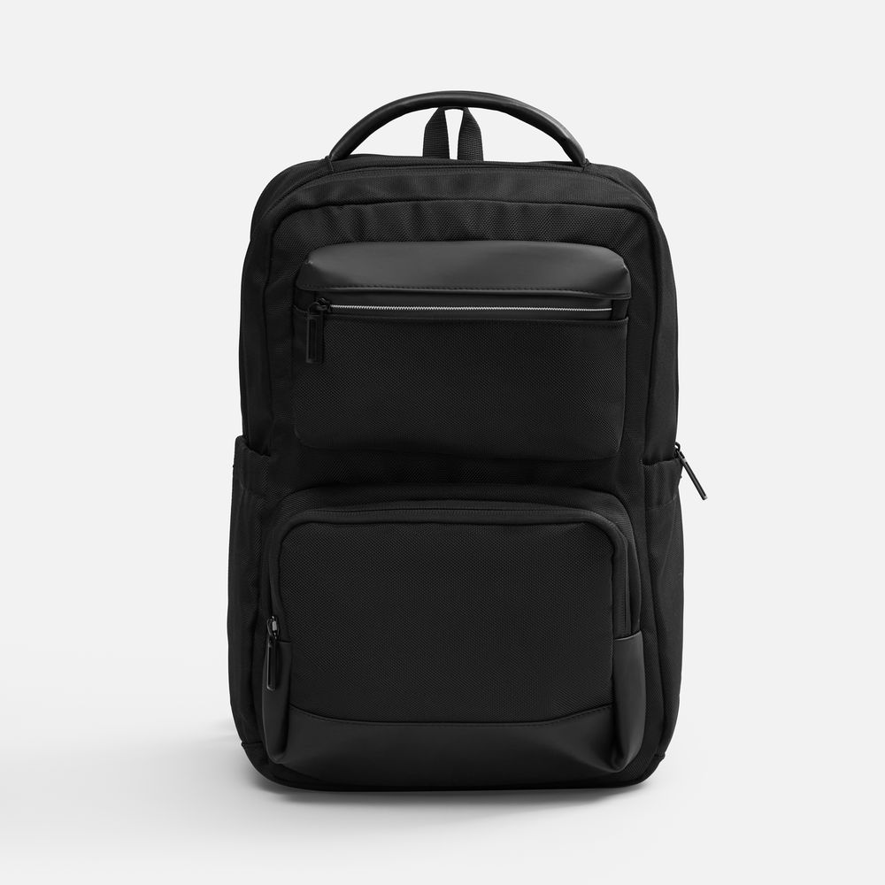 Рюкзак nowaPolis, черный / Миниатюра WWW (1000)