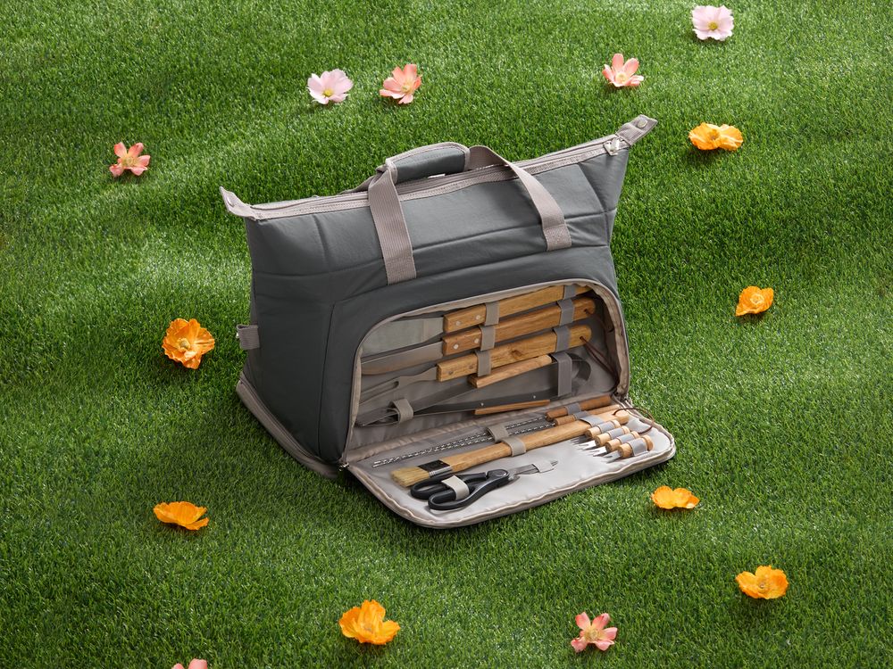 Набор для барбекю Grillmoor, темно-серый (графит) / Миниатюра WWW (1000)