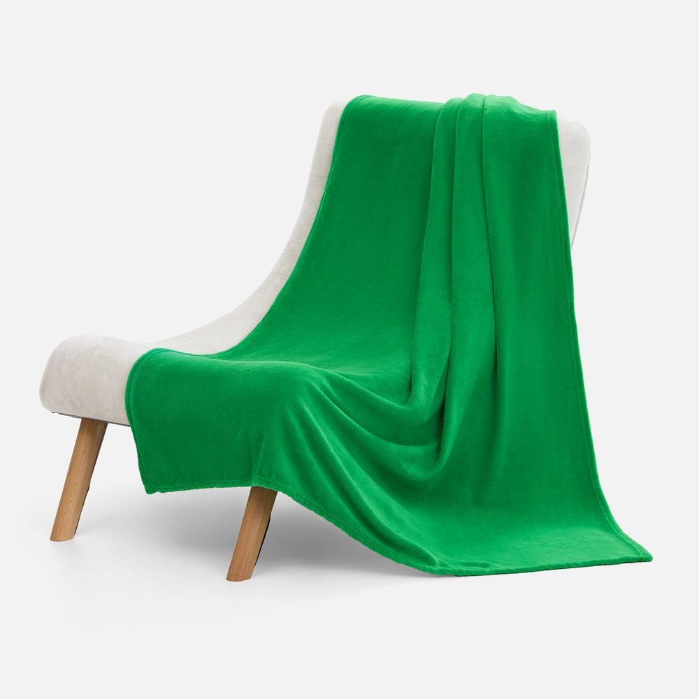 Плед Plush, зеленый / Миниатюра WWW (1000)