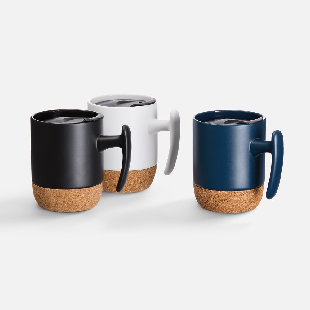 Кружка Corky Grip, черная / Миниатюра WWW (1000)