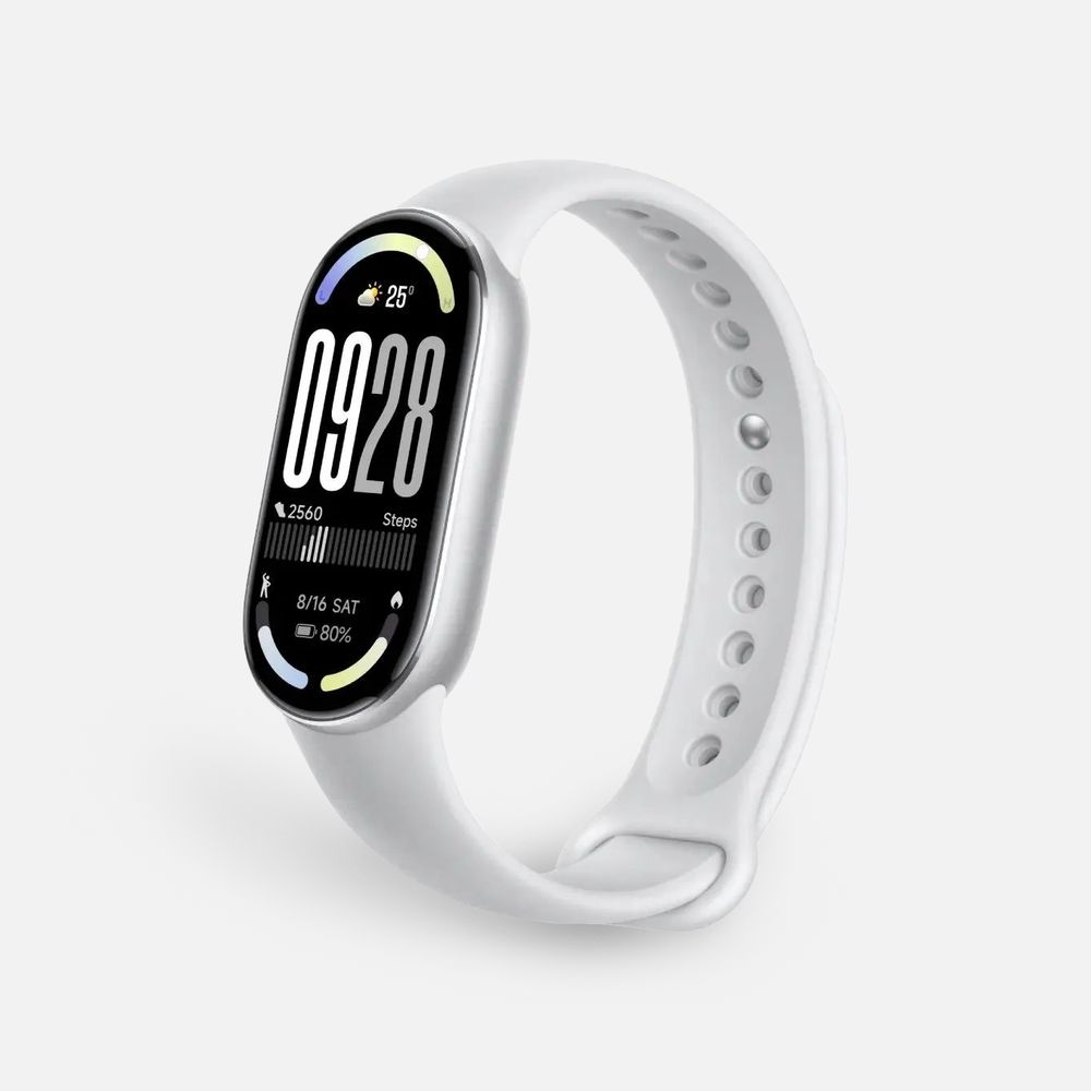 Фитнес-браслет Xiaomi Smart Band 10, серебристый / Миниатюра WWW (1000)
