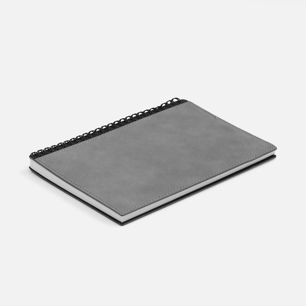 Ежедневник Notera, недатированный, серый / Миниатюра WWW (1000)