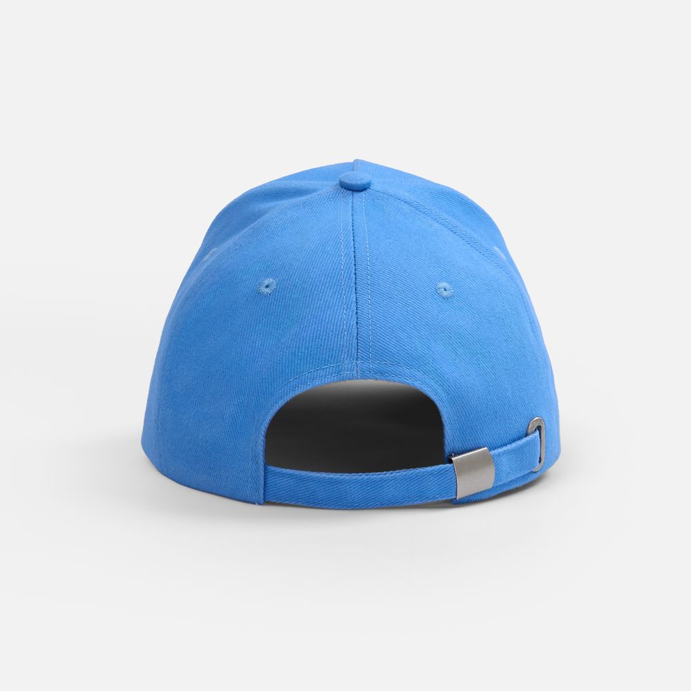 Бейсболка Classic 2.0, синяя с белым кантом / Миниатюра WWW (1000)