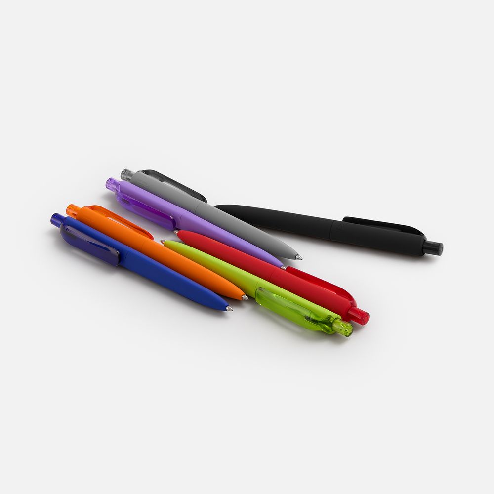 Ручка шариковая Prodir DS8 PRR-T Soft Touch, фиолетовая / Миниатюра WWW (1000)
