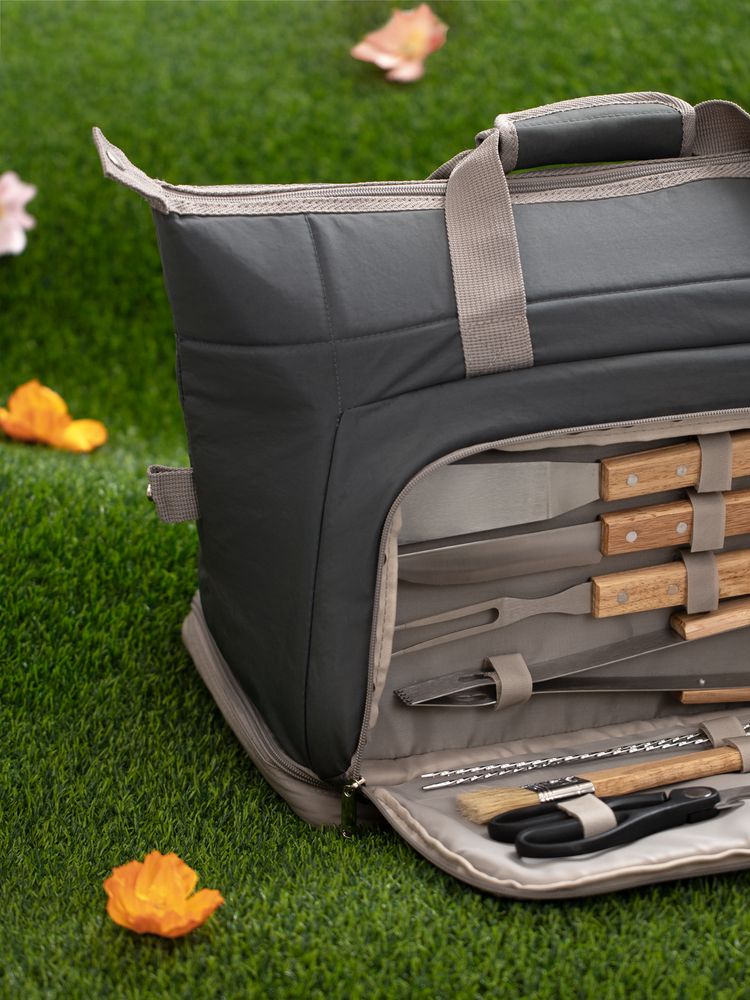 Набор для барбекю Grillmoor, темно-серый (графит) / Миниатюра WWW (1000)