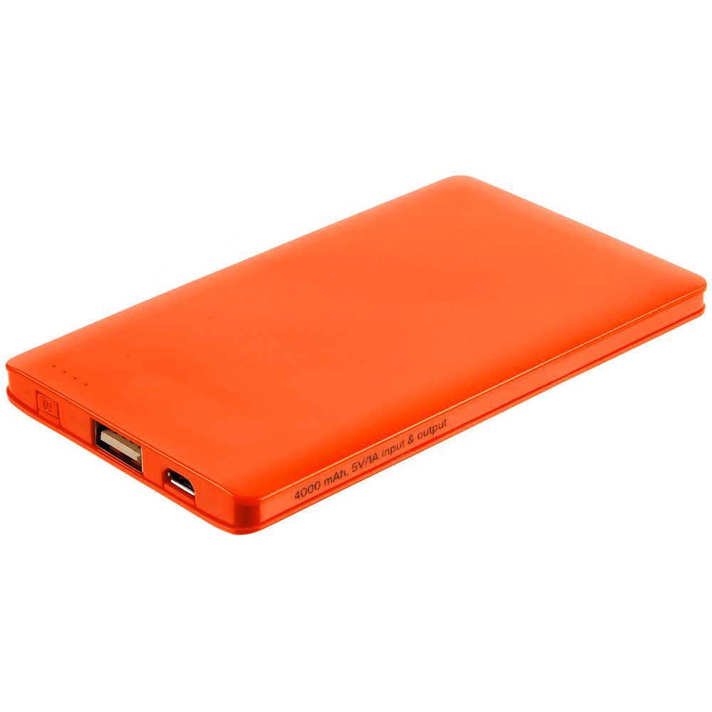 Внешний аккумулятор Easy Trick, 4000 мАч, оранжевый / Миниатюра WWW (1000)