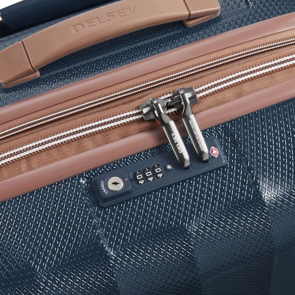 Чемодан St Tropez M, синий / Миниатюра WWW (1000)
