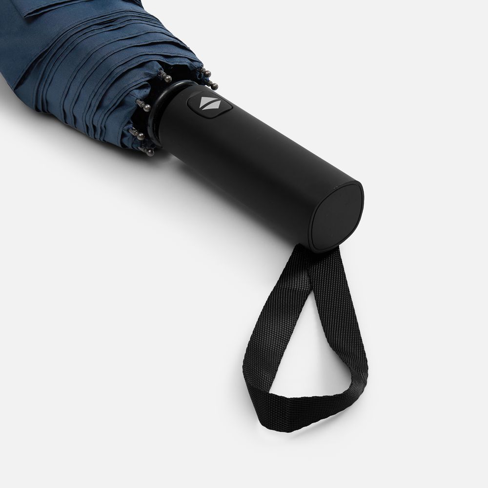 Зонт складной Smooth Move с плавным закрытием, темно-синий / Миниатюра WWW (1000)