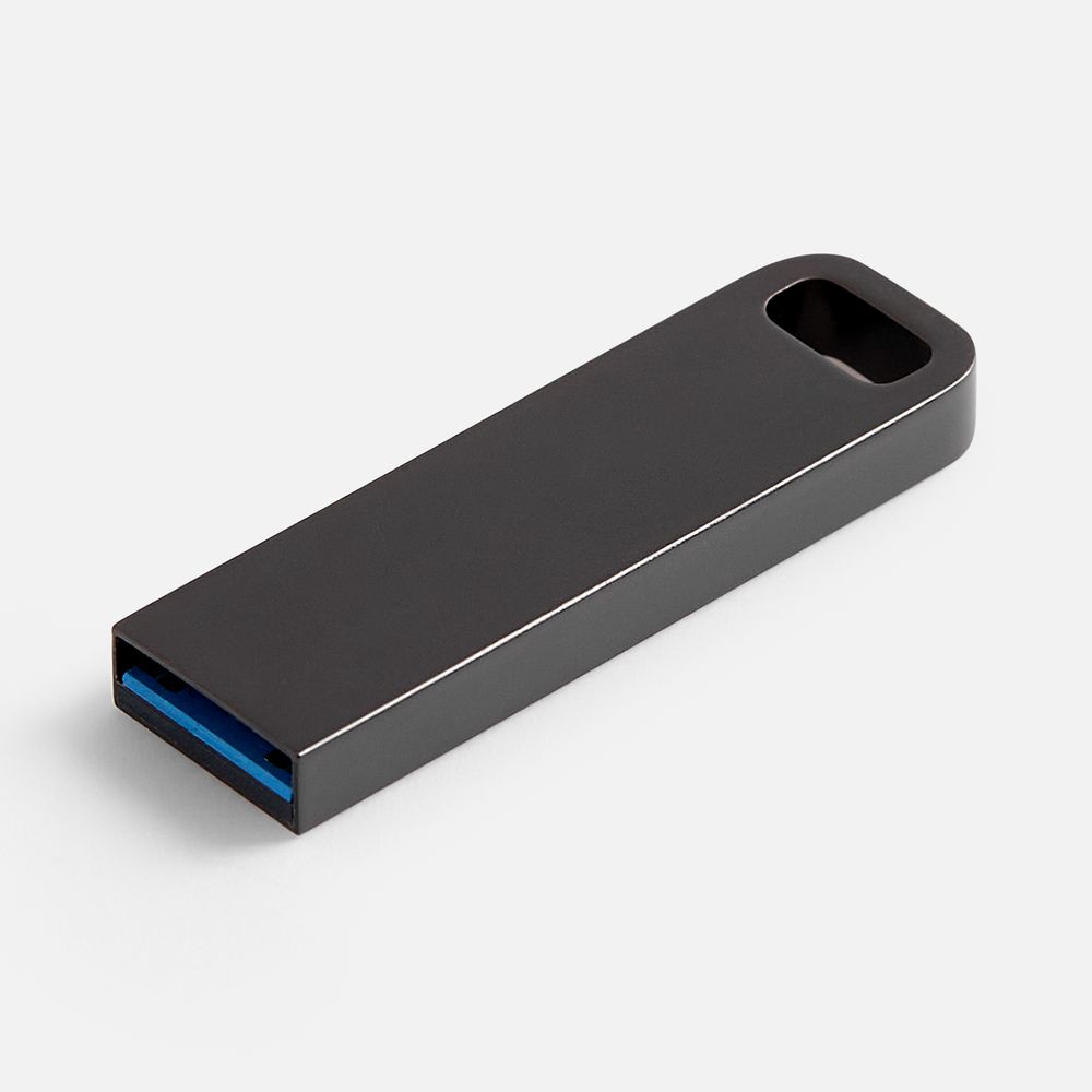 Флешка Big Style Black, USB 3.0, 64 Гб / Миниатюра WWW (1000)