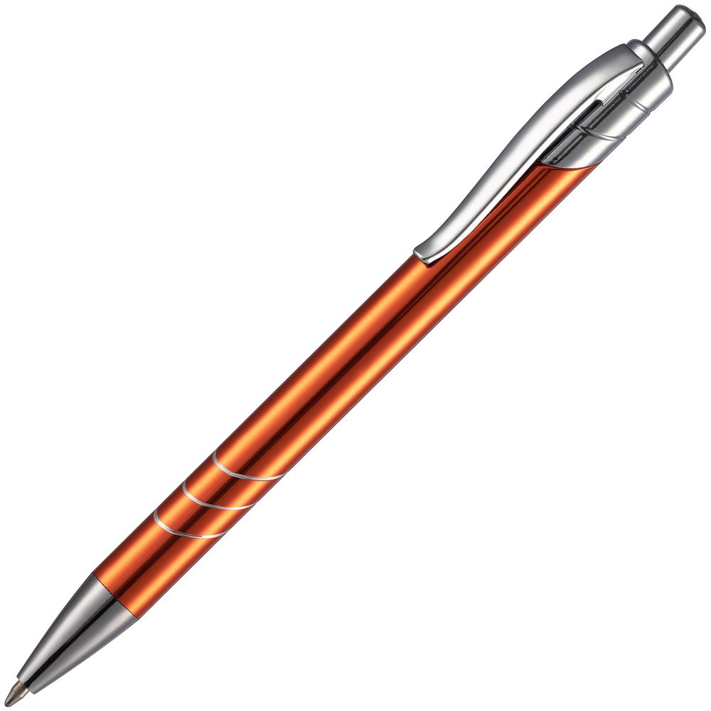 Ручка шариковая Underton Metallic, оранжевая / Миниатюра WWW (1000)