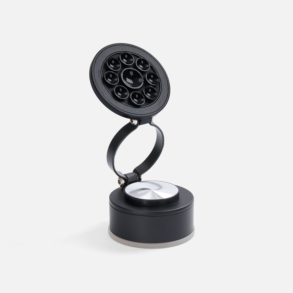 Вакуумная магнитная подставка airFix, черная с серым / Миниатюра WWW (1000)