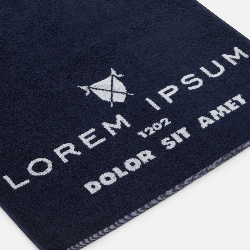 Полотенце на заказ Surpass с пестротканым логотипом, среднее / Миниатюра WWW (1000)