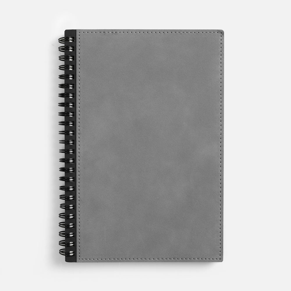 Ежедневник Notera, недатированный, серый / Миниатюра WWW (1000)