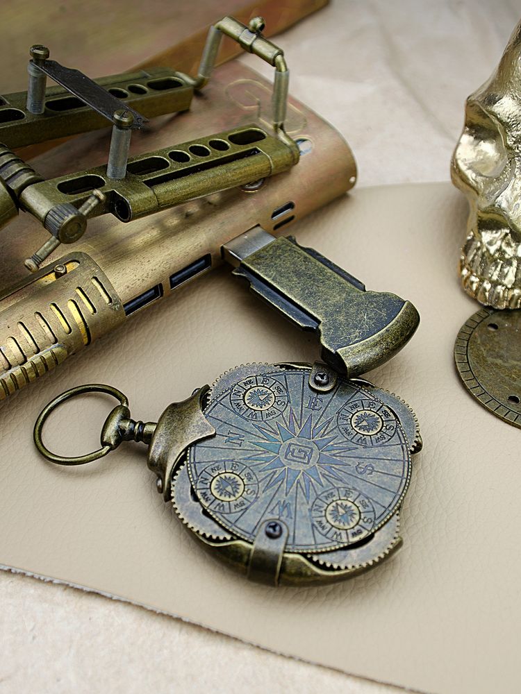 Флешка «Криптекс»® Compass Lock, 32 Гб / Миниатюра WWW (1000)