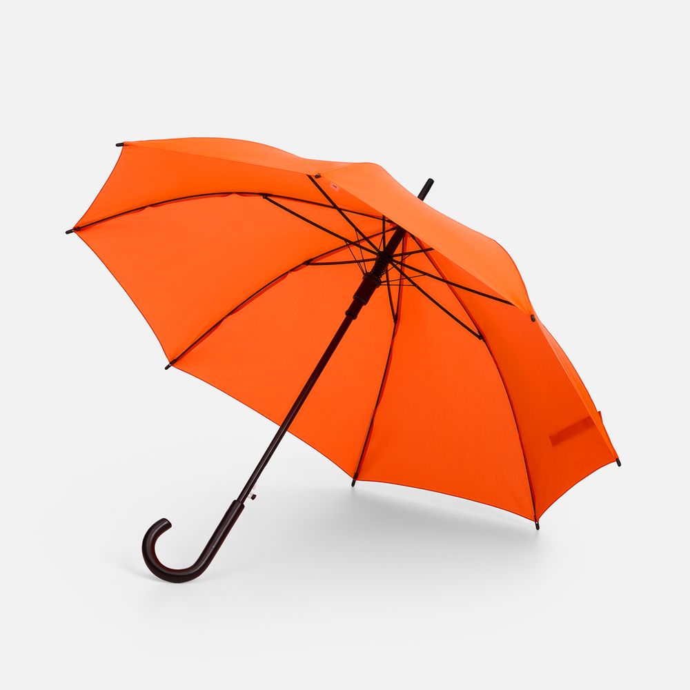 Зонт-трость Standard, оранжевый неон / Миниатюра WWW (1000)