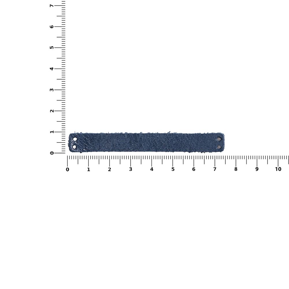 Лейбл кожаный Beta, XS, синий / Миниатюра WWW (1000)