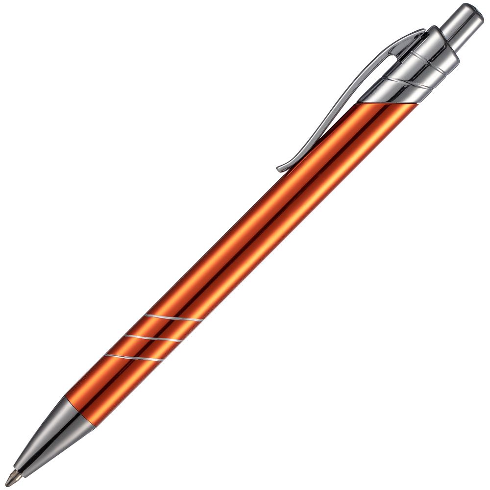 Ручка шариковая Underton Metallic, оранжевая / Миниатюра WWW (1000)
