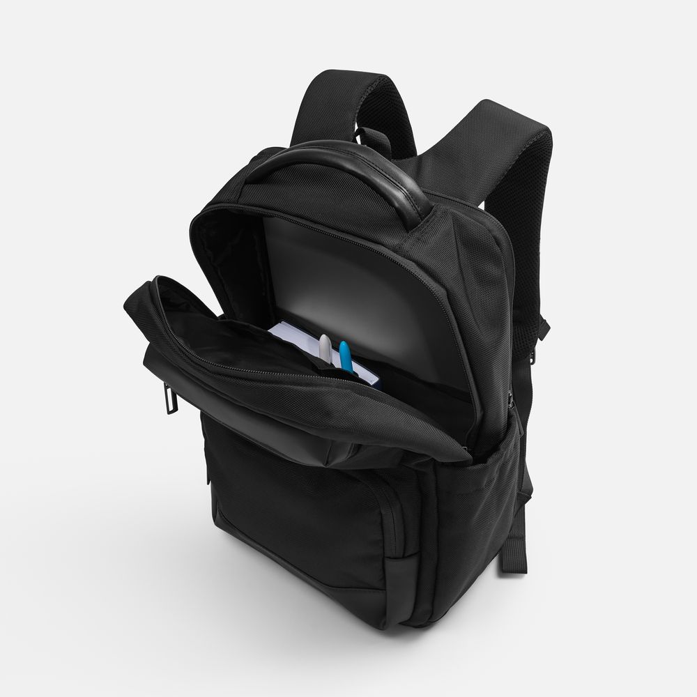 Рюкзак nowaPolis, черный / Миниатюра WWW (1000)