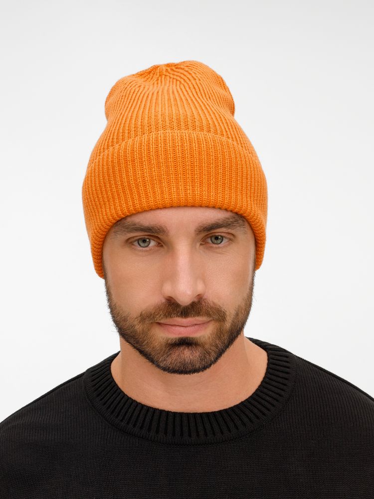 Шапка Nobilis Mono, оранжевая (абрикос) / Миниатюра WWW (1000)