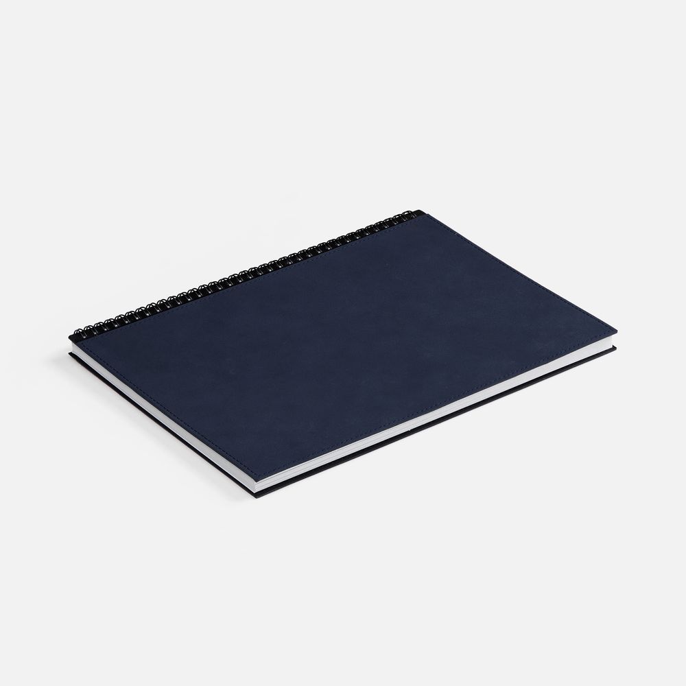 Ежедневник Notera Maxi, недатированный, синий / Миниатюра WWW (1000)