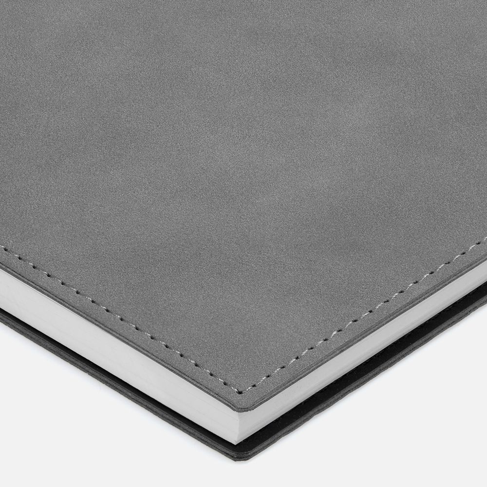 Ежедневник Notera, недатированный, серый / Миниатюра WWW (1000)