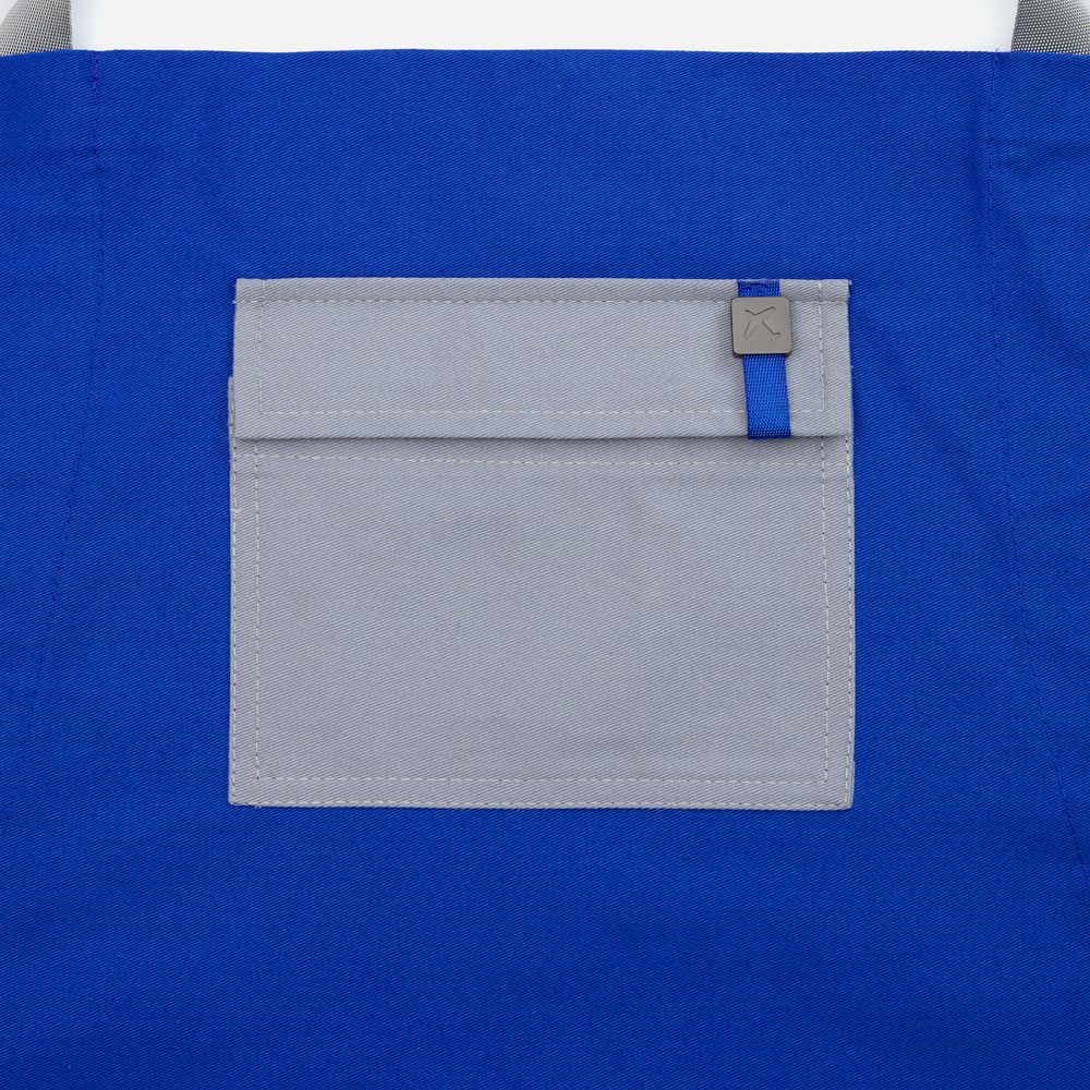 Клапан для кармана фартука Е1 Lomme, S, серый / Миниатюра нанесения (1000)