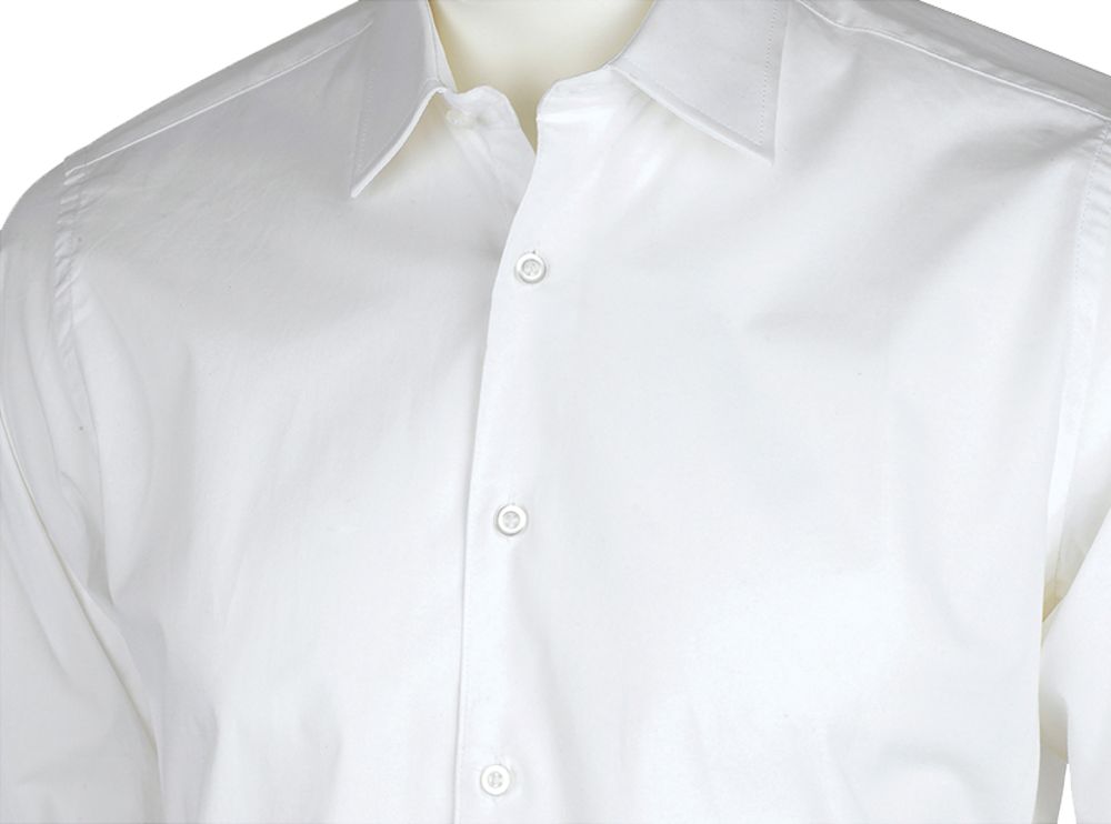 Рубашка женская с длинным рукавом Eden 140 белая / Миниатюра WWW (1000)