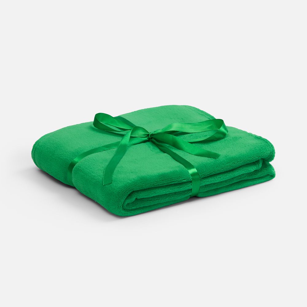 Плед Plush, зеленый / Миниатюра WWW (1000)