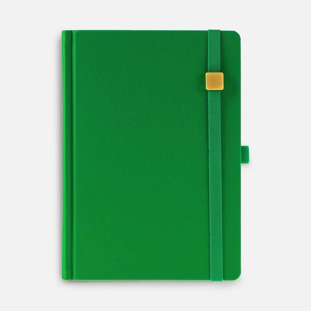Ежедневник Favor Gold, недатированный, ярко-зеленый / Миниатюра WWW (1000)