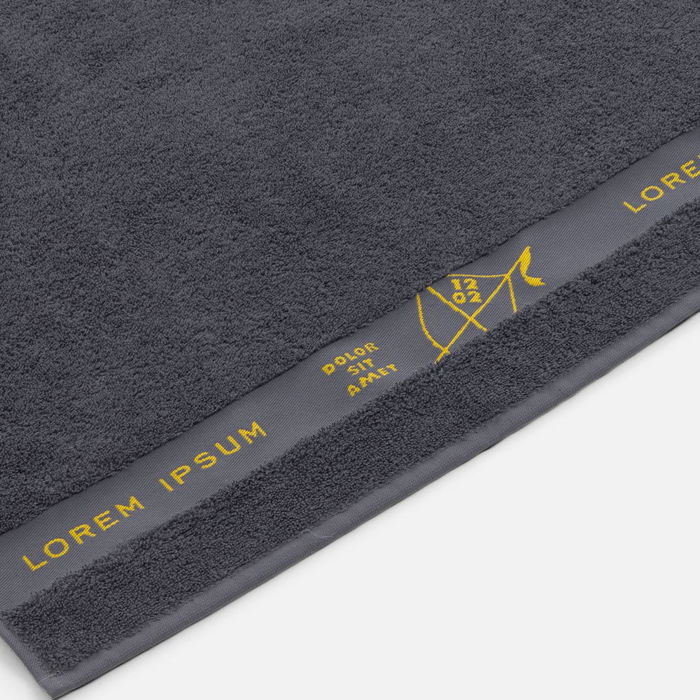 Полотенце на заказ Surpass с логотипом в бордюре, большое / Миниатюра WWW (1000)