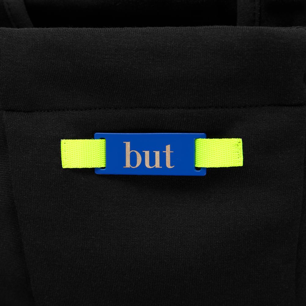 Стропа текстильная Fune 10 S, желтый неон, 10 см / Миниатюра нанесения (1000)