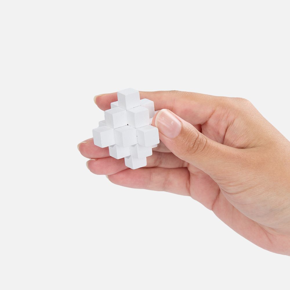 Набор из 3 головоломок Tickler Arcade, белый / Миниатюра WWW (1000)