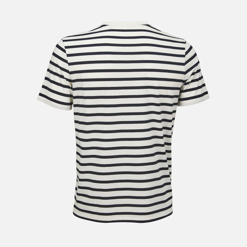 Футболка унисекс Legend, молочно-белая с темно-синим / Миниатюра WWW (1000)