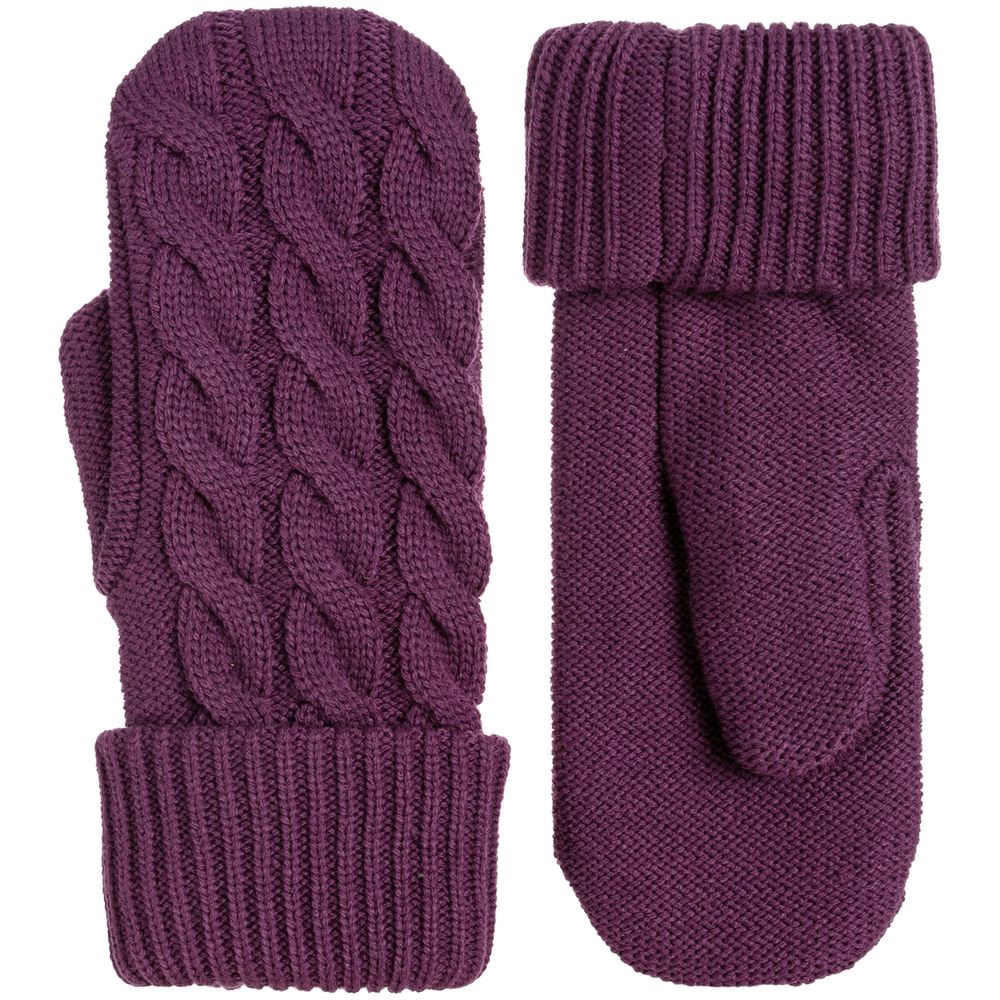 Варежки Heat Trick, баклажановые / Миниатюра WWW (1000)