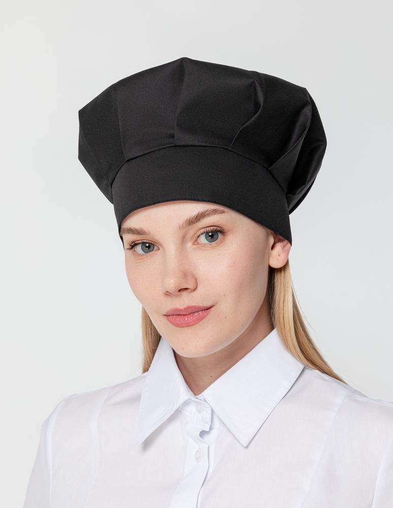 Колпак поварской Cookery, черный / Миниатюра WWW (1000)