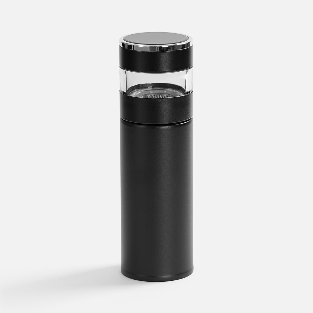 Смарт-бутылка с инфьюзером Thermory ver.2, черная / Миниатюра WWW (1000)