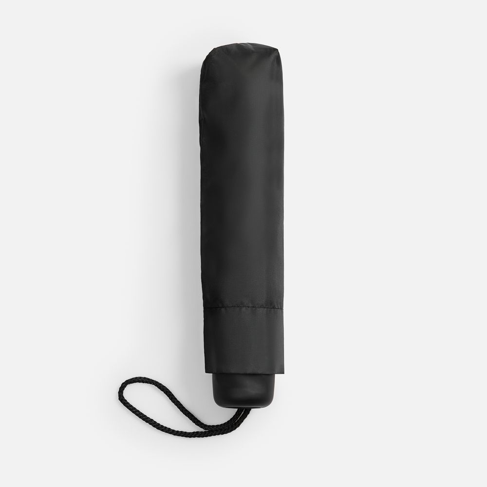 Зонт складной Basic, ver.2, черный / Миниатюра WWW (1000)