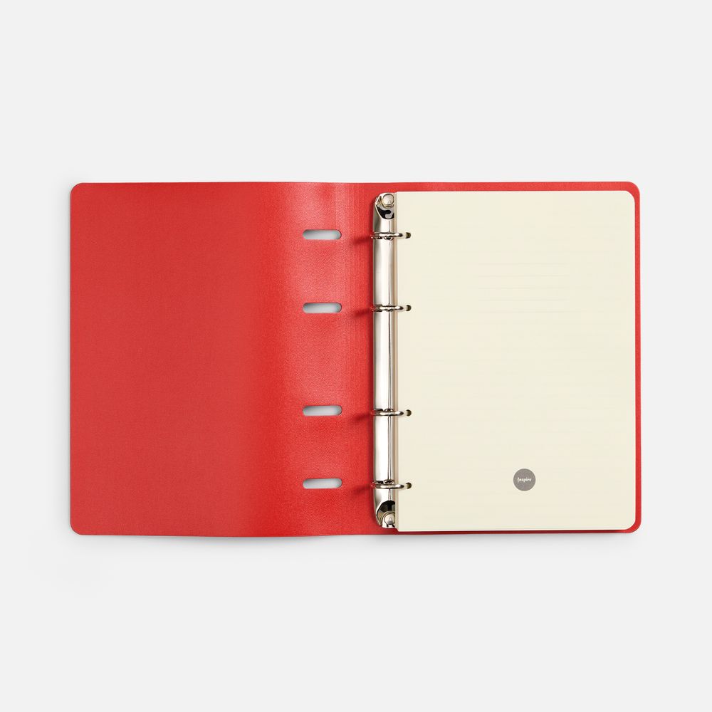 Ежедневник Ringo, недатированный, красный / Миниатюра WWW (1000)