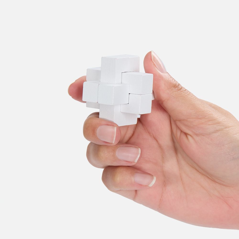 Набор из 3 головоломок Tickler Arcade, белый / Миниатюра WWW (1000)