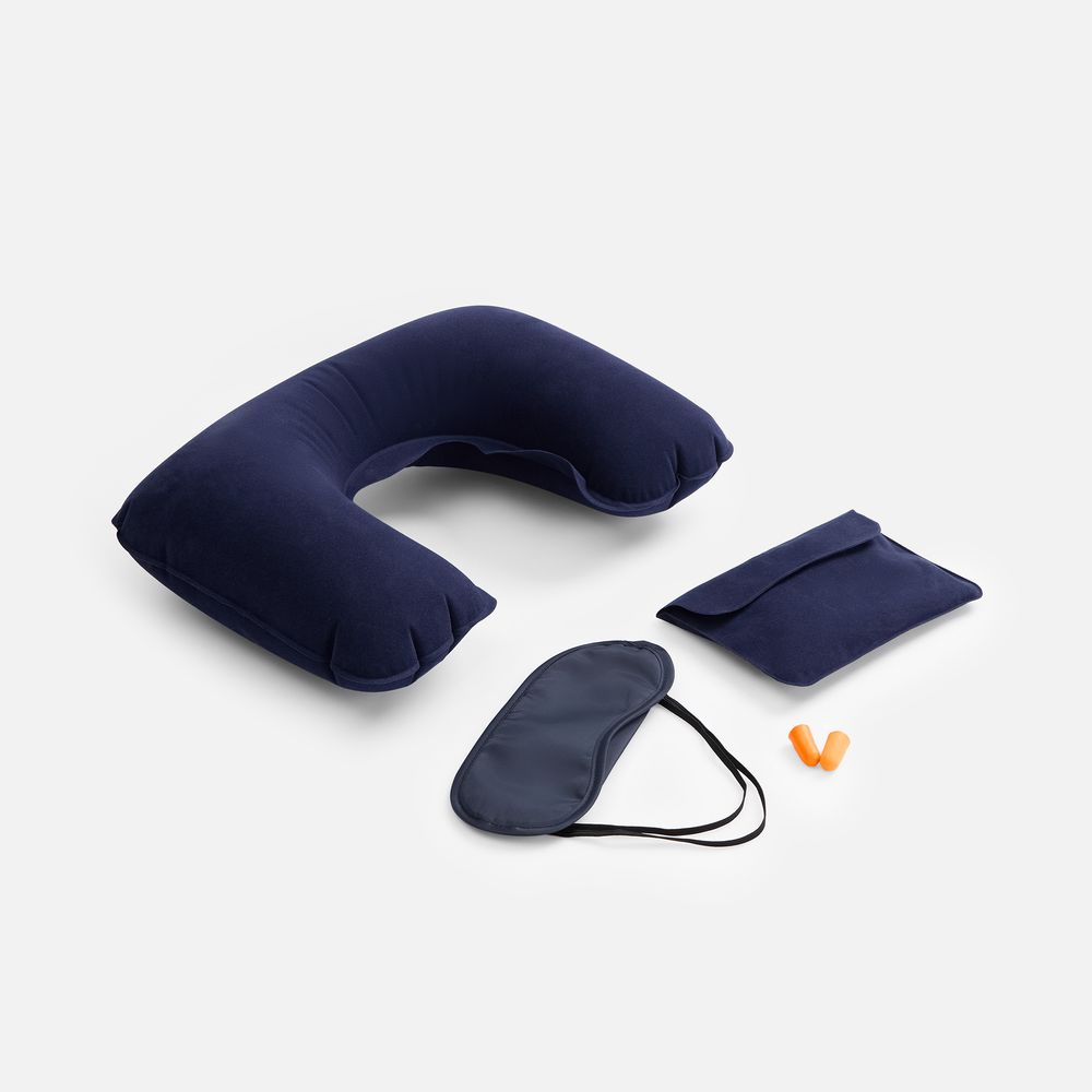 Набор для путешествий ESSENTIAL, темно-синий / Миниатюра WWW (1000)