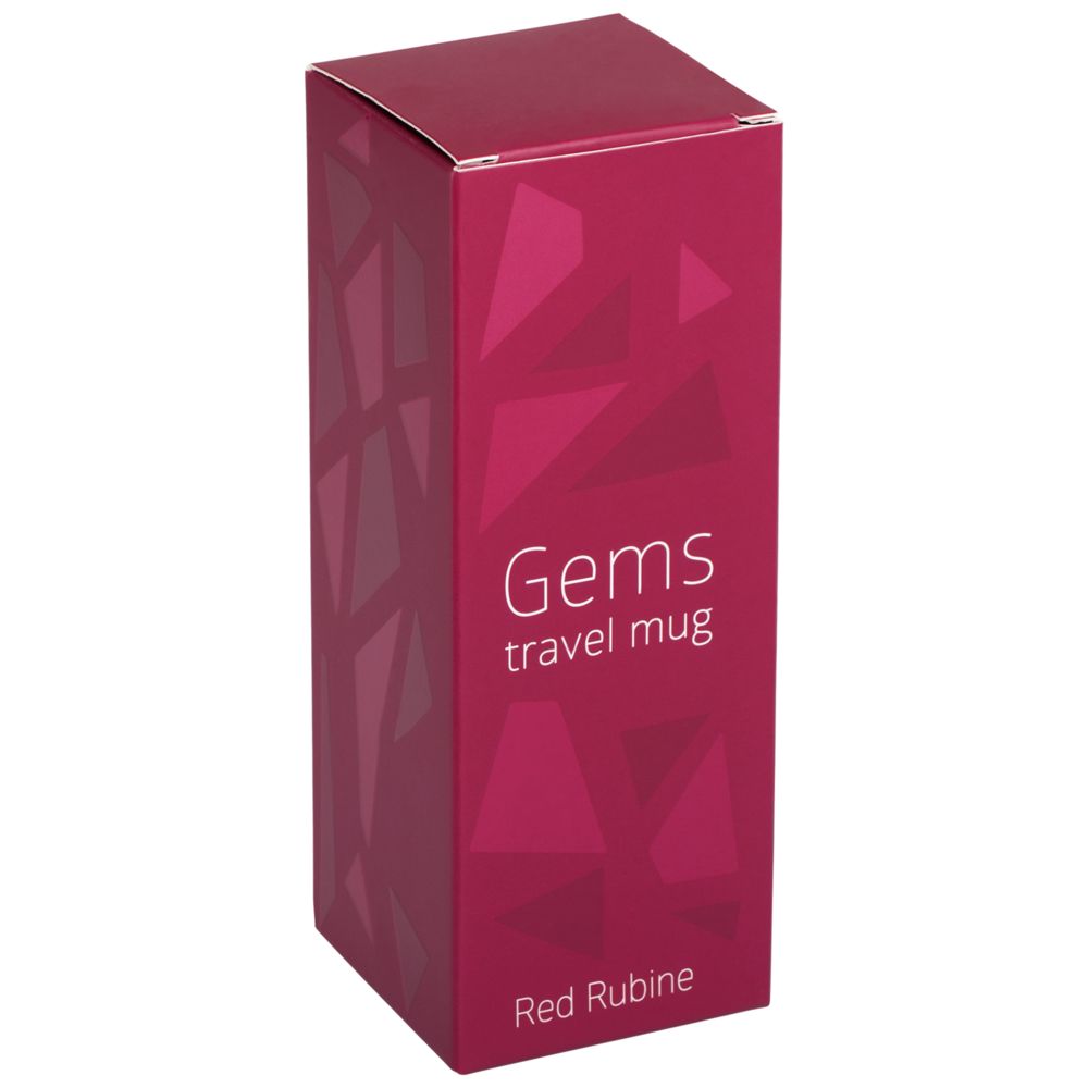 Термостакан Gems Red Rubine, красный рубин / Миниатюра WWW (1000)