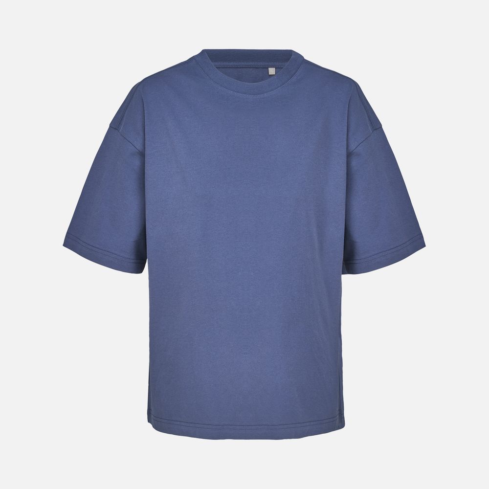 Футболка оверсайз женская Boxy Women, синяя (джинс) / Миниатюра WWW (1000)
